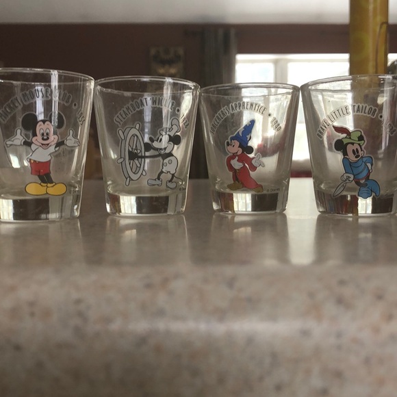 Disney Other - Disney Mickey Mouse shot glasses